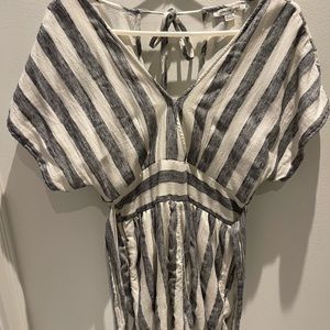Stripped romper